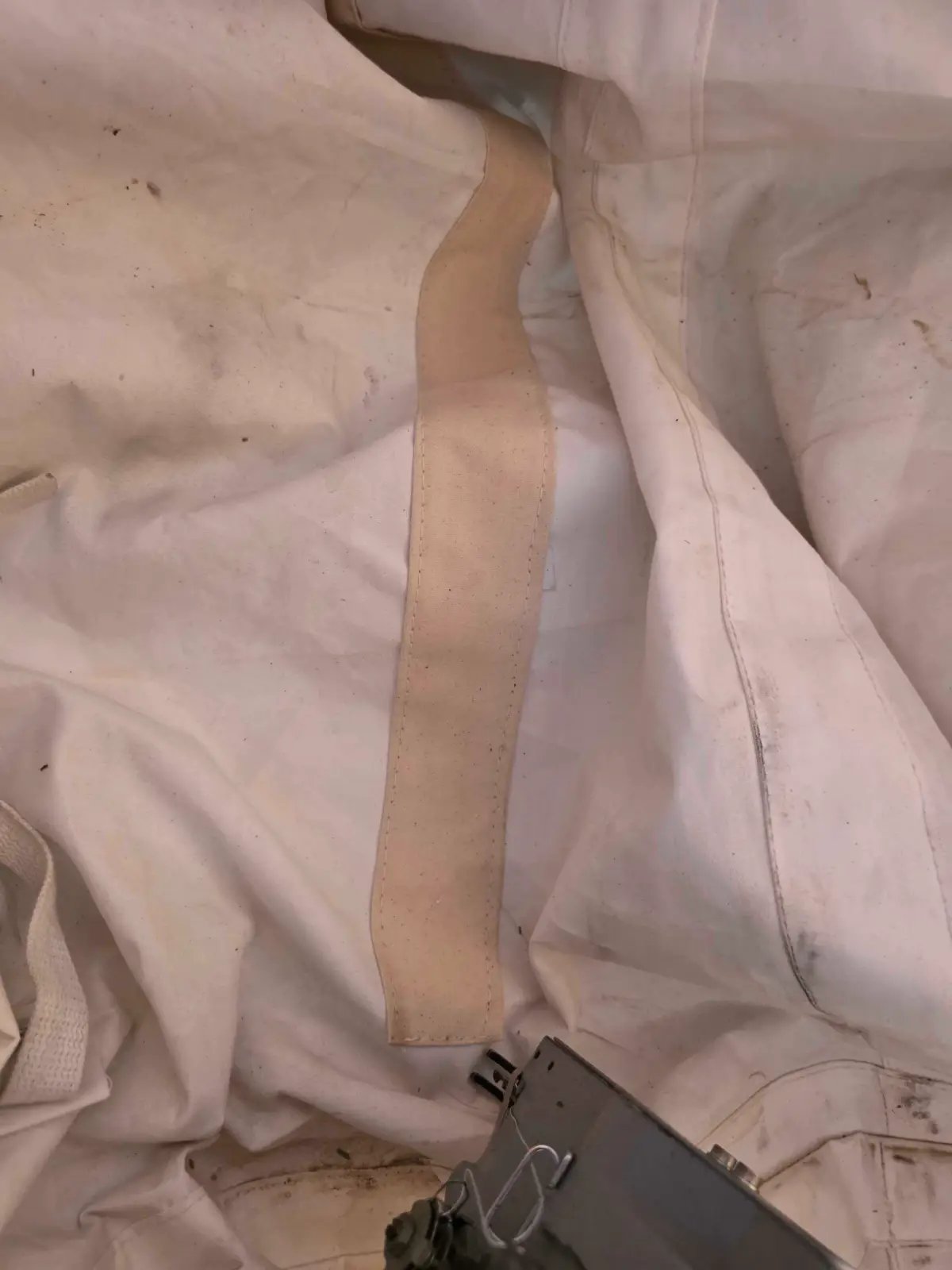 Canvas Wall Tent Repair — Three-Tear Restoration — canvas_tent