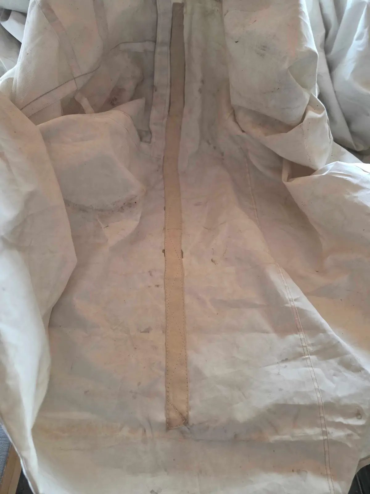 Canvas Wall Tent Repair — Three-Tear Restoration
