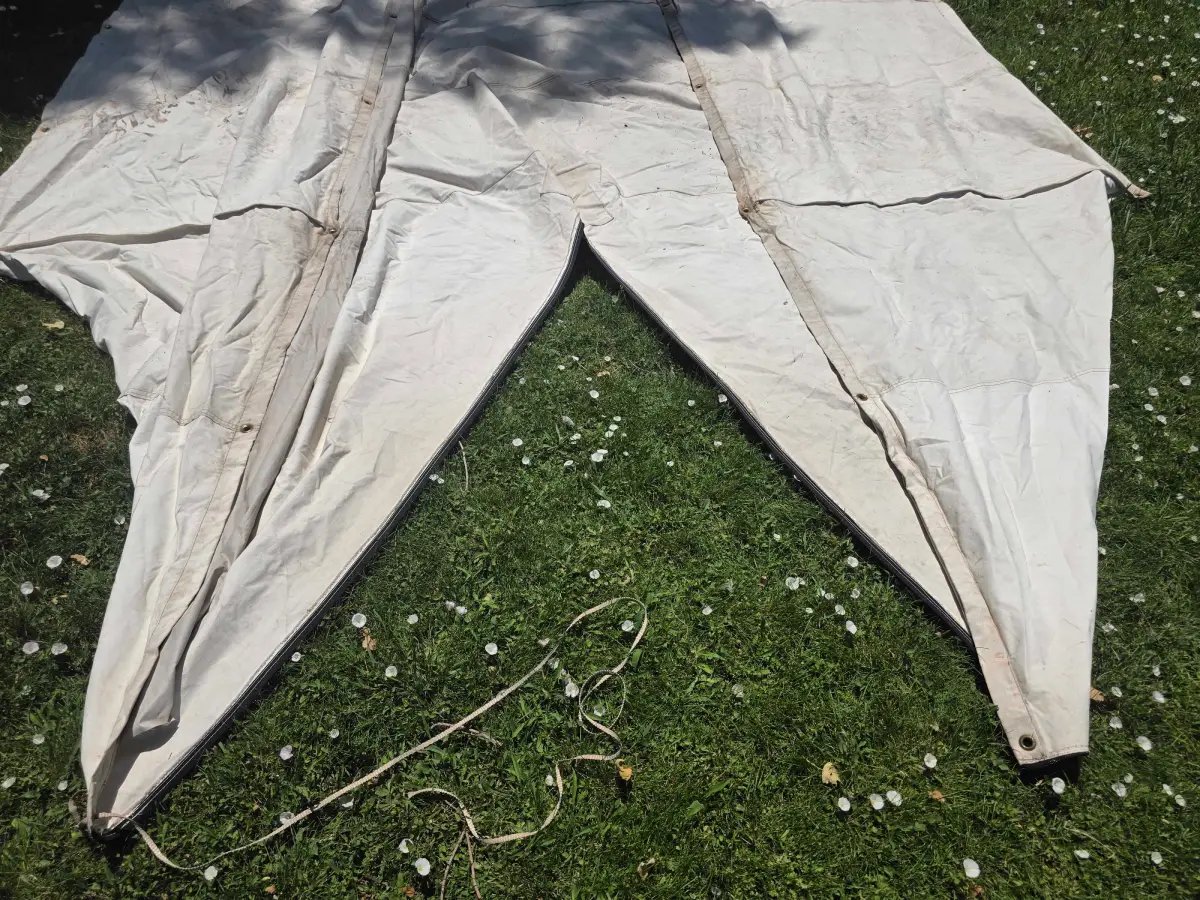 Wall Tent Zipper Replacement — Dominguez Outfitters — canvas_tent